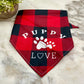 Dog Bandana - Plaid - Puppy Love