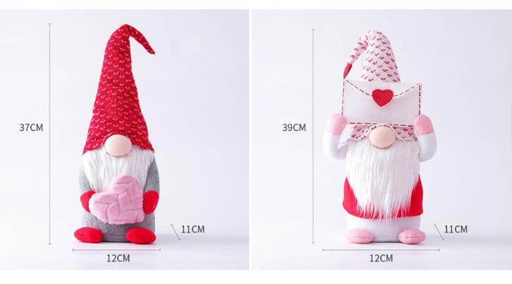 Gnome - Valentine #1 - Envelope & Heart - PREORDER 12/12