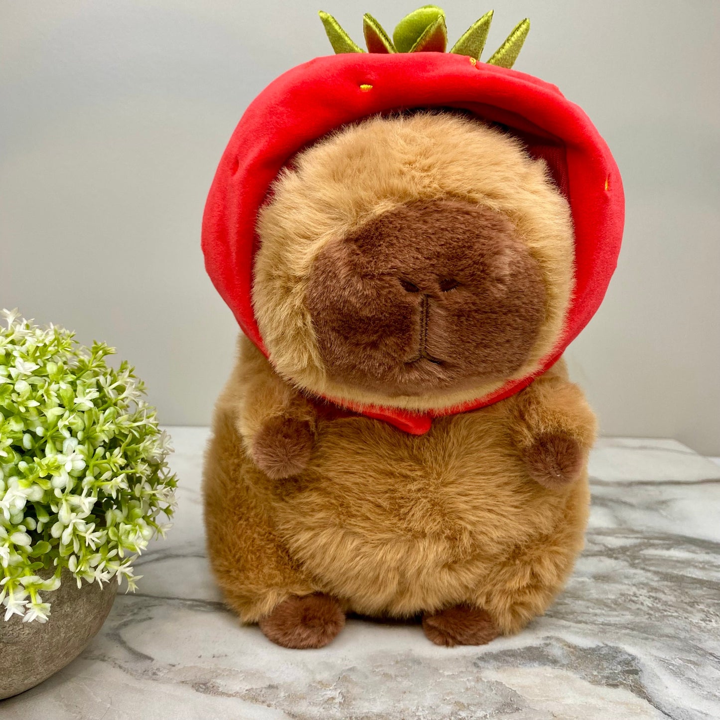 Plush Capy Strawberry