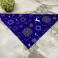 Dog Bandana - Christmas - Reindeer Snowflake Star