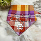 Dog Bandana - Plaid - Live Laugh Bark