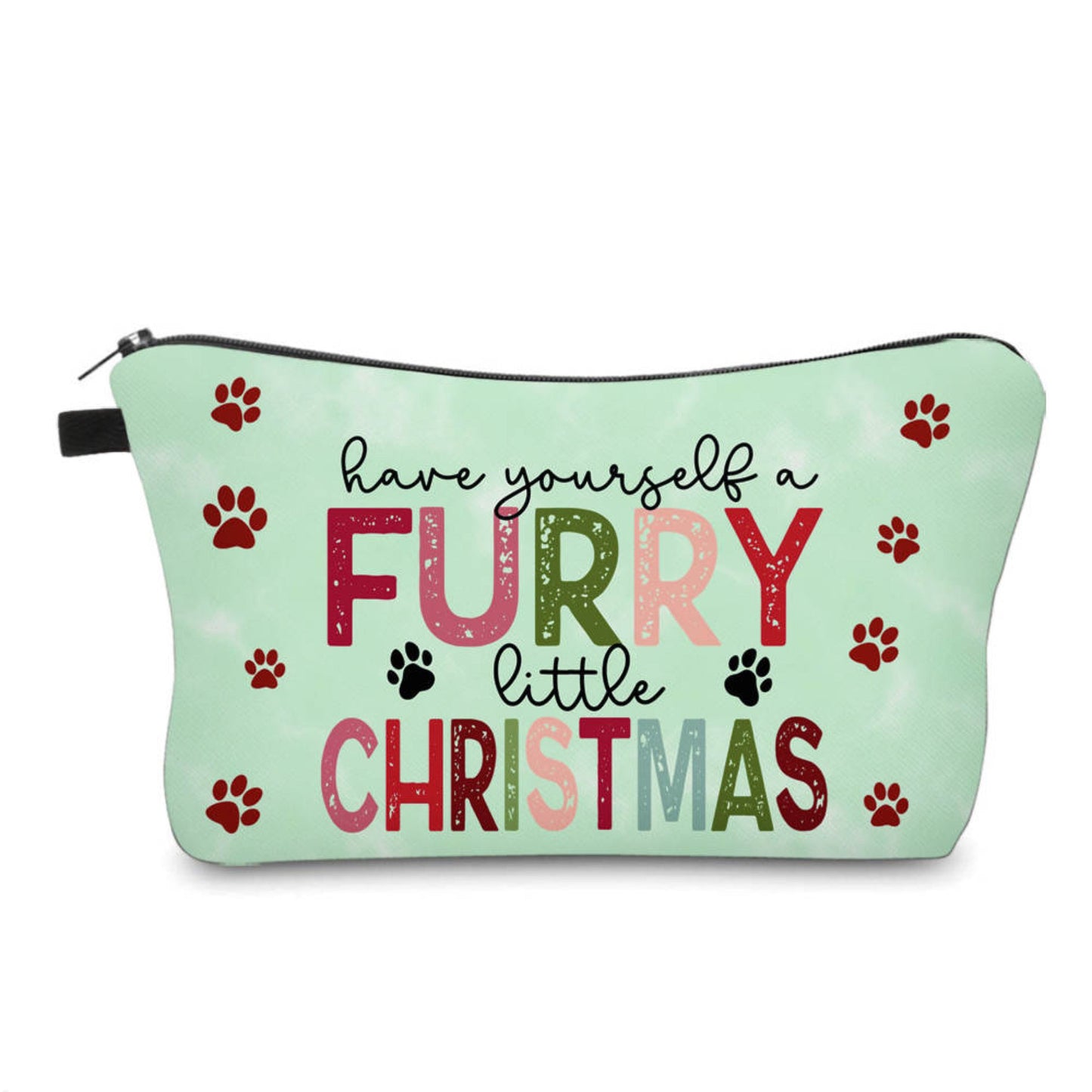 Furry Little Christmas - Water-Resistant Multi-Use Pouch