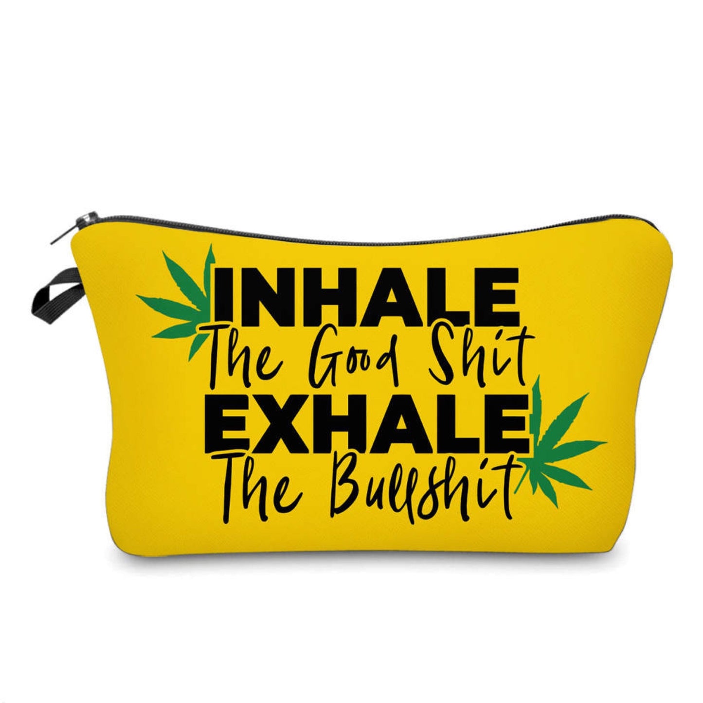 Weed Inhale Exhale - Water-Resistant Multi-Use Pouch