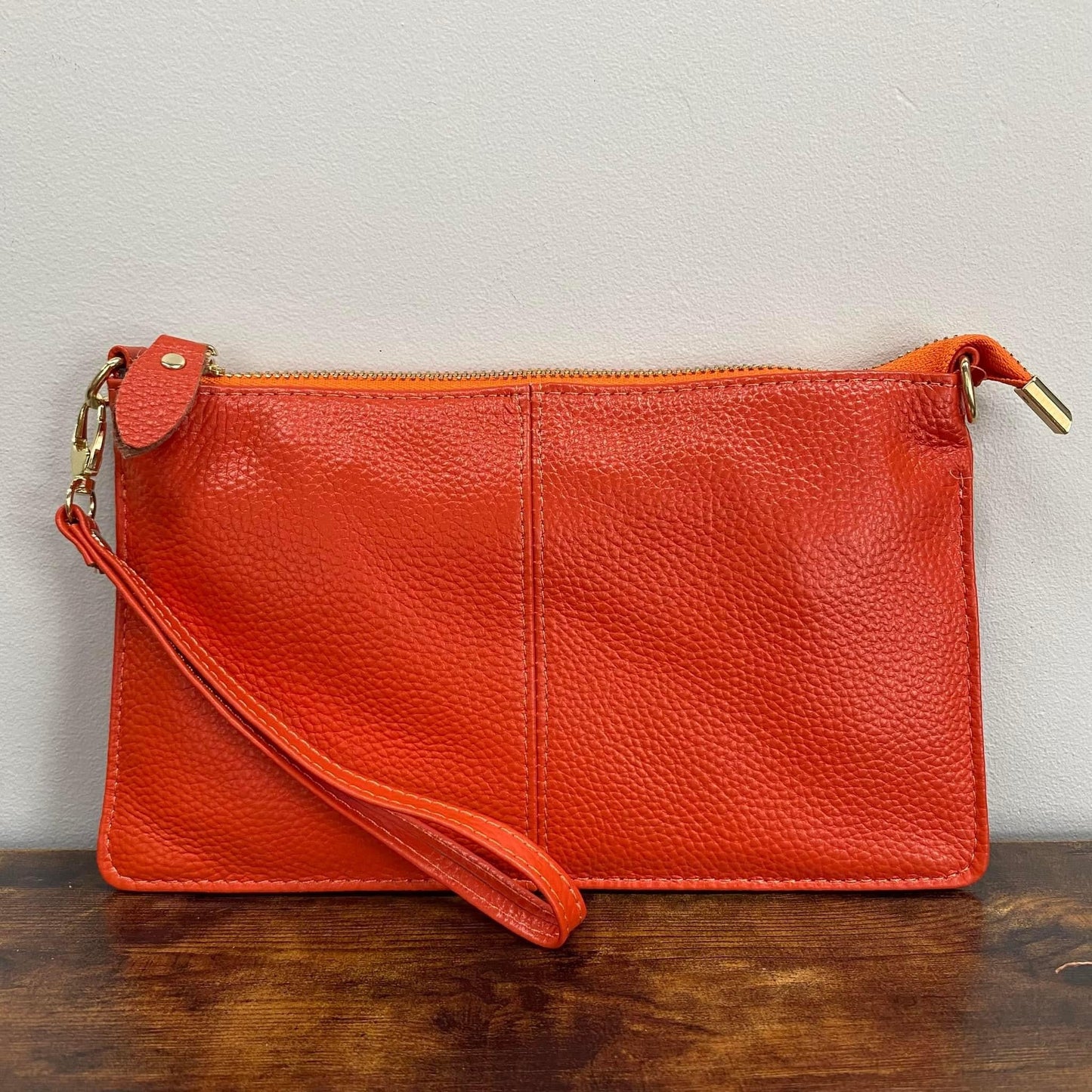 The Megan Clutch Crossbody - GENUINE LEATHER