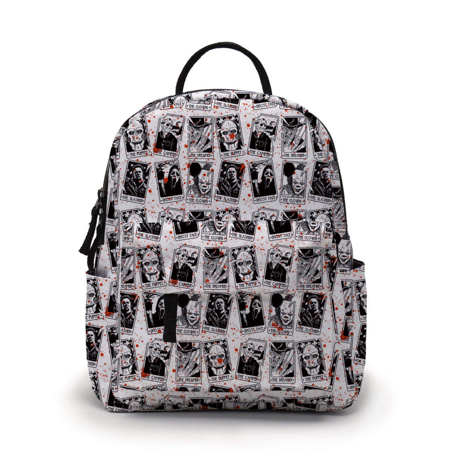 Blood Splatter Tarot Cards - Water-Resistant Mini Backpack