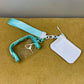 Nylon + Clear Wristlet Double Mini Pouch Set