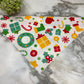 Dog Bandana - Christmas - Wreath Gift Stocking