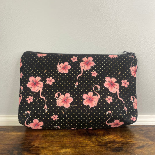 Flamingo Polkadot - Water-Resistant Multi-Use Pouch