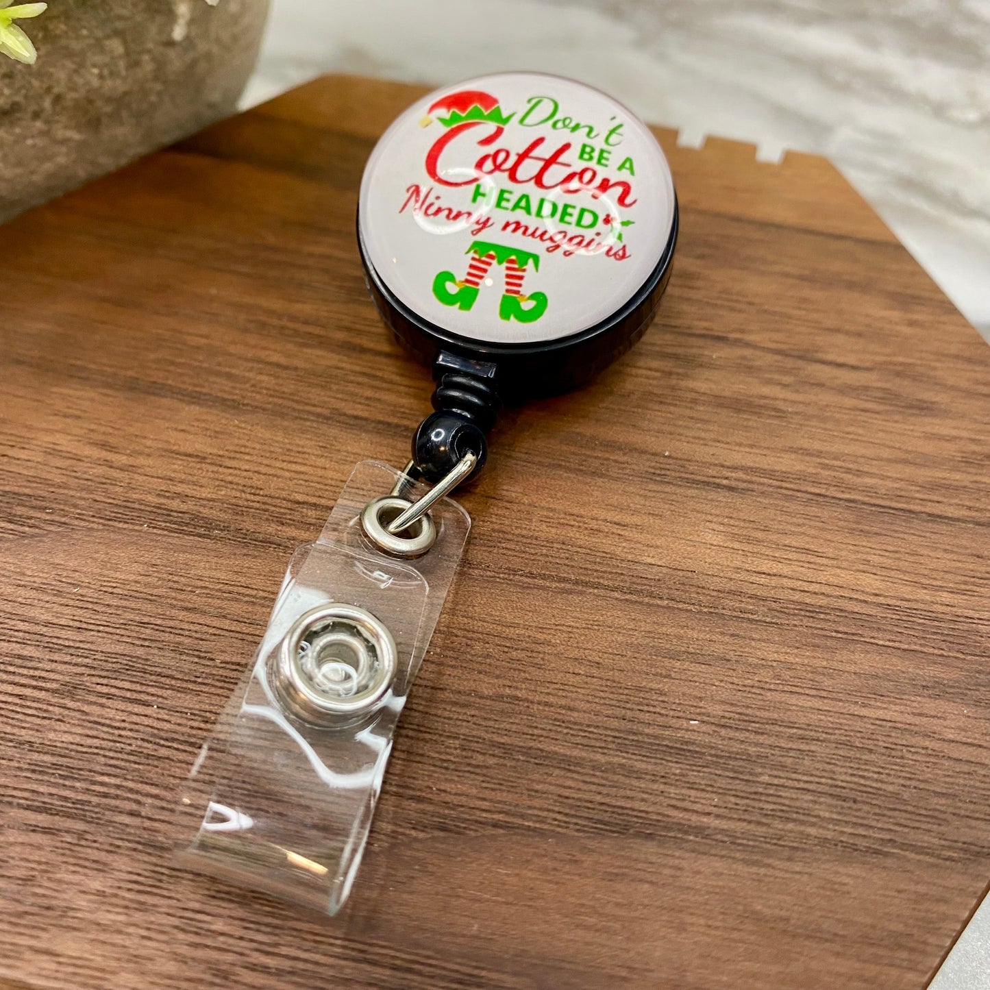 Badge Holder - Christmas - Don’t Be A