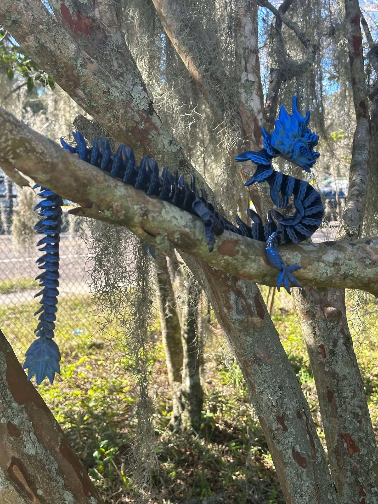 Large 3D Printed Articulated Imperial Dragon