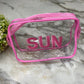 Sun Clear Travel Pouch