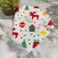 Dog Bandana - Christmas - Ornament Trees