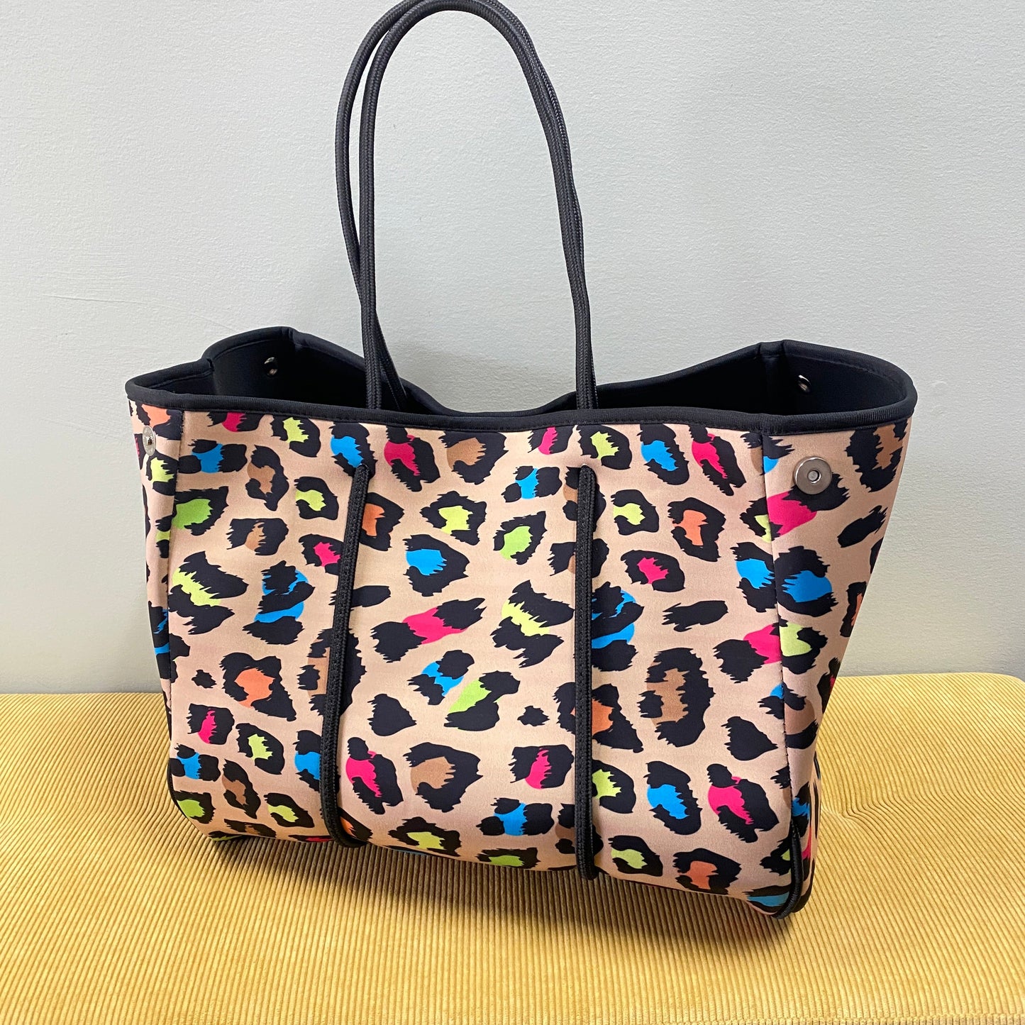 Neoprene Tote - Rainbow Animal