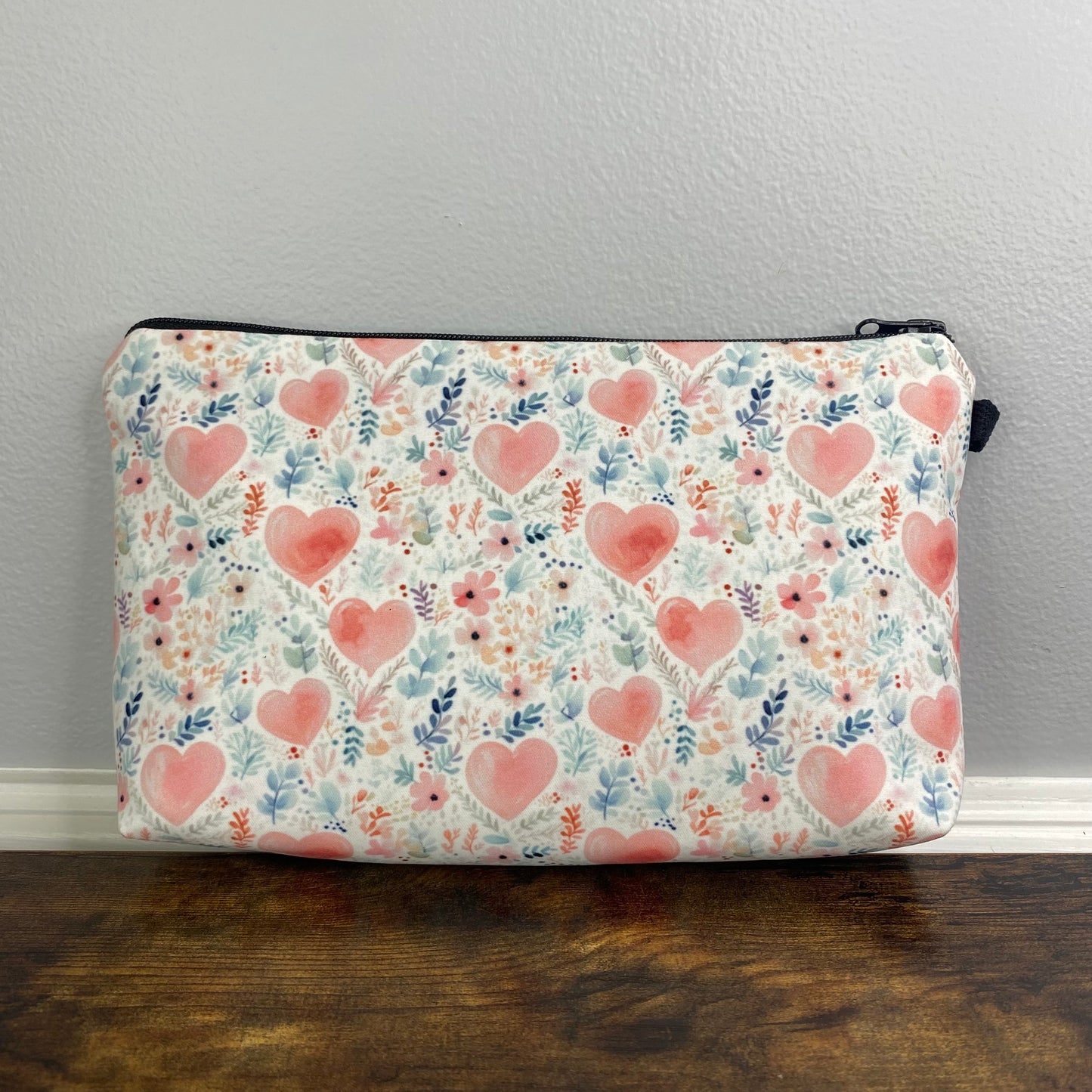 Hearts & Vines - Water-Resistant Multi-Use Pouch