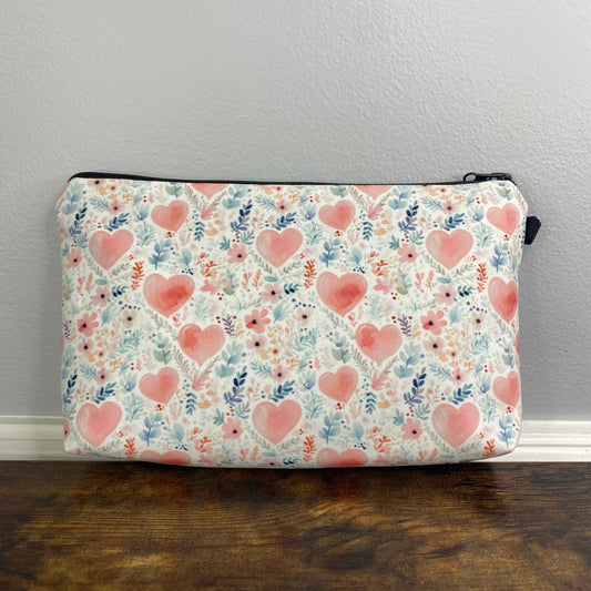 Hearts & Vines - Water-Resistant Multi-Use Pouch