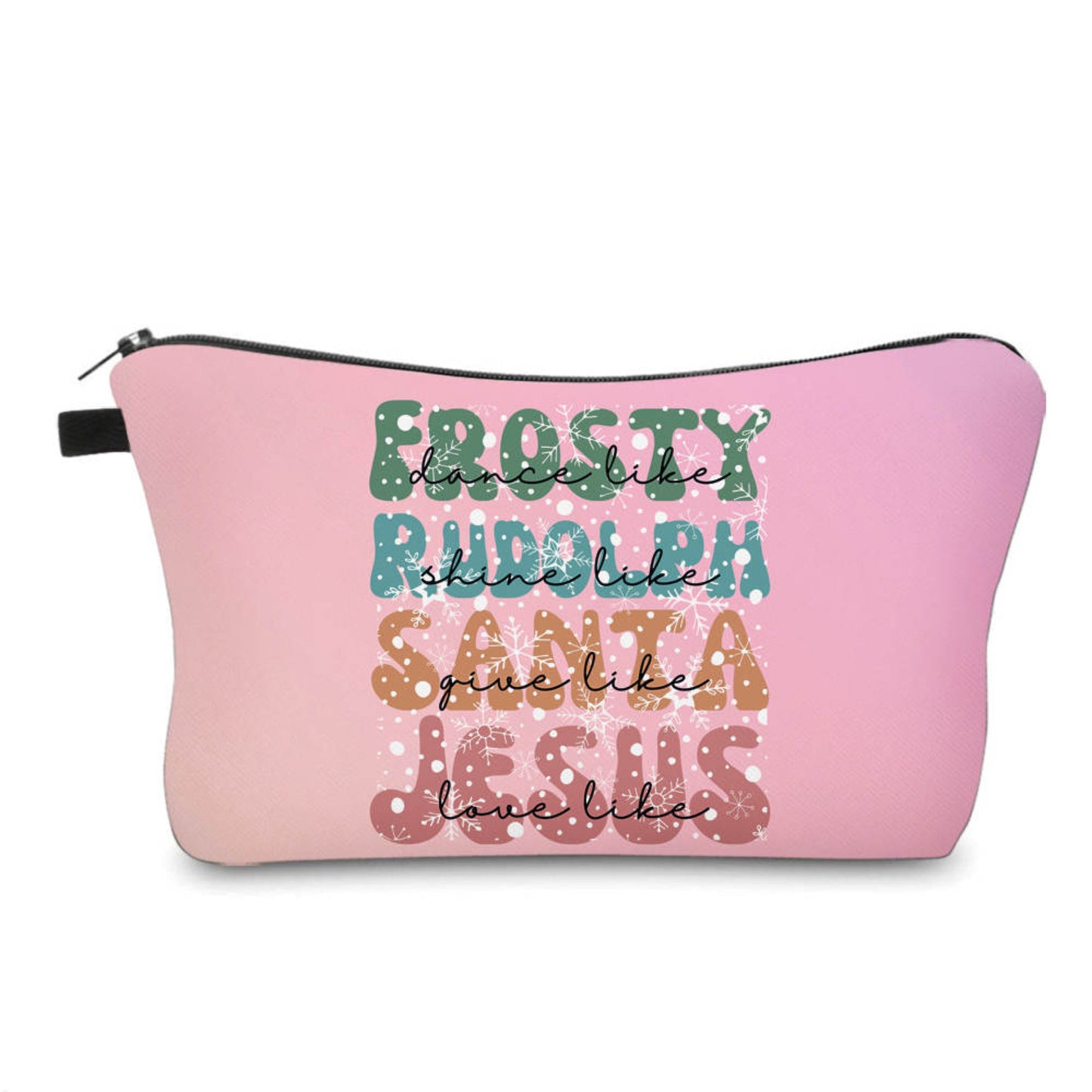 Frosty & Jesus - Water-Resistant Multi-Use Pouch