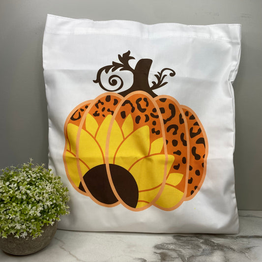 Tote Bag - Halloween - Sunflower Pumpkin