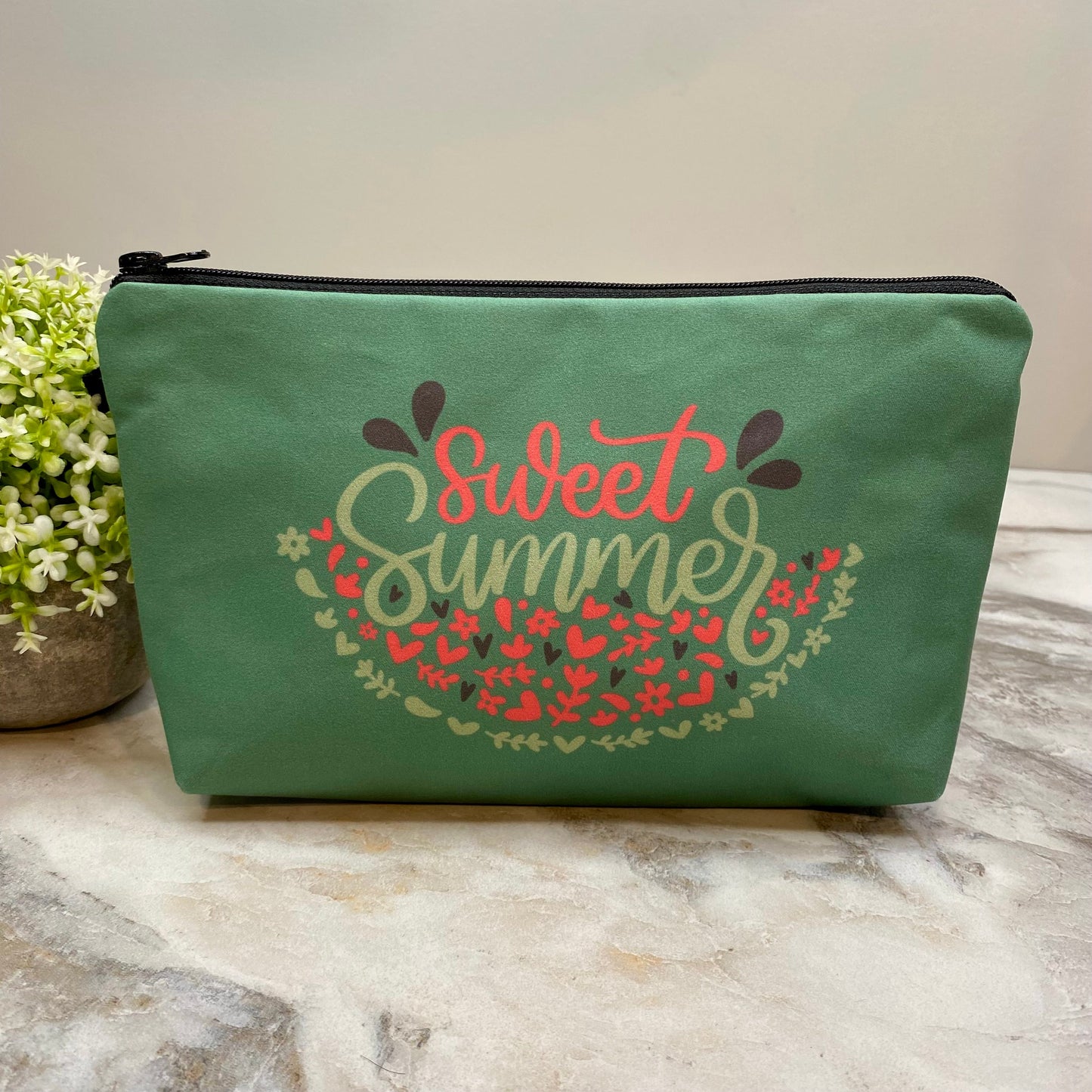 Sweet Watermelon - Water-Resistant Multi-Use Pouch