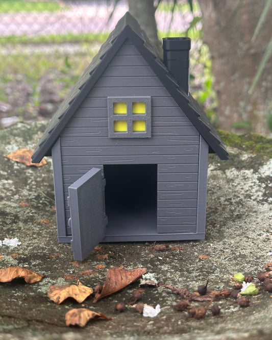 4" Haunted House Container