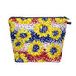 Glitter Sunflower - Water-Resistant Multi-Use XL Pouch