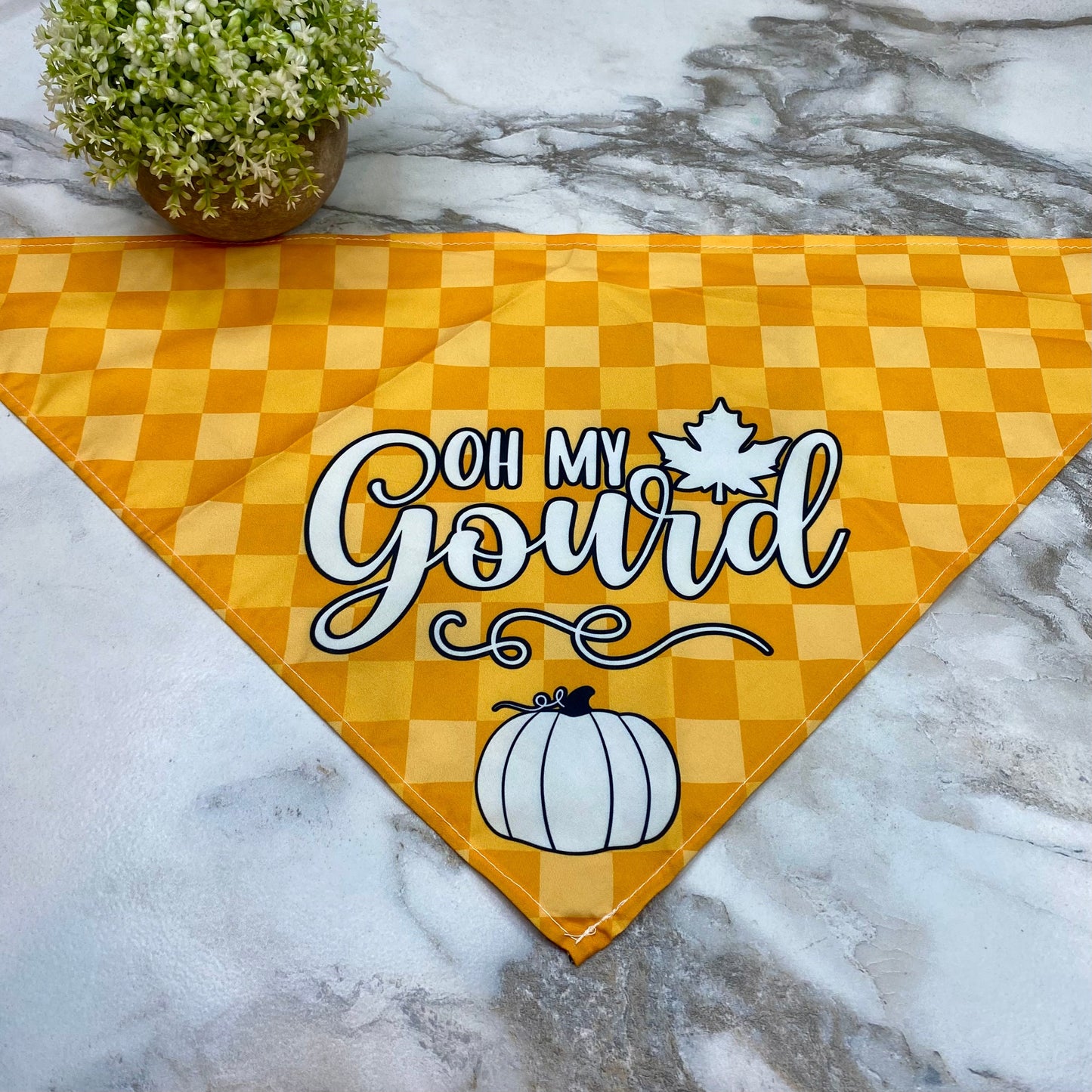 Dog Bandana - Fall - Oh My Gourd