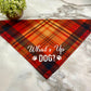 Dog Bandana - Plaid - What’s Up Dog