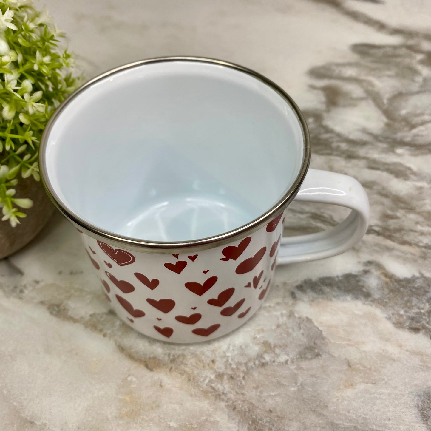 Mug - Valentine’s Day - Hearts on White #2