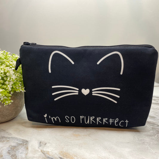 So Purrrfect - Water-Resistant Multi-Use Pouch