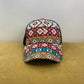 Hat - Ponytail - Aztec #1