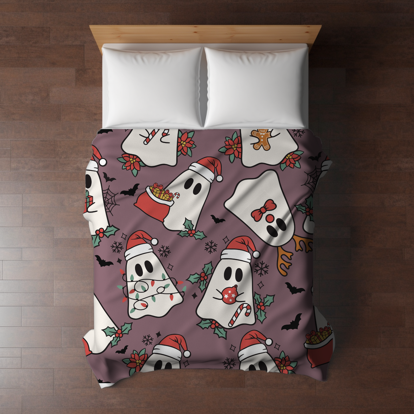 Blanket - Christmas - Ghosts - PREORDER 10/8-10/11