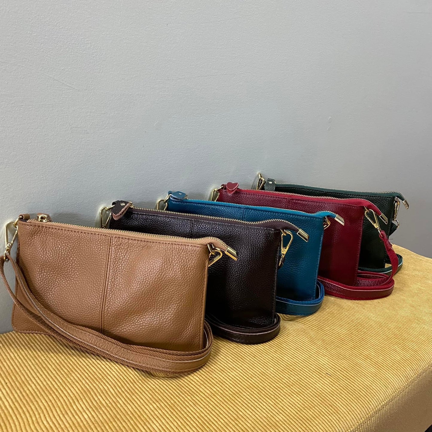 The Megan Clutch Crossbody - GENUINE LEATHER