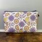 Floral Lemons - Water-Resistant Multi-Use Pouch