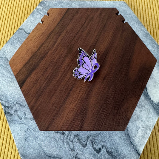 Pin - Purple Butterfly