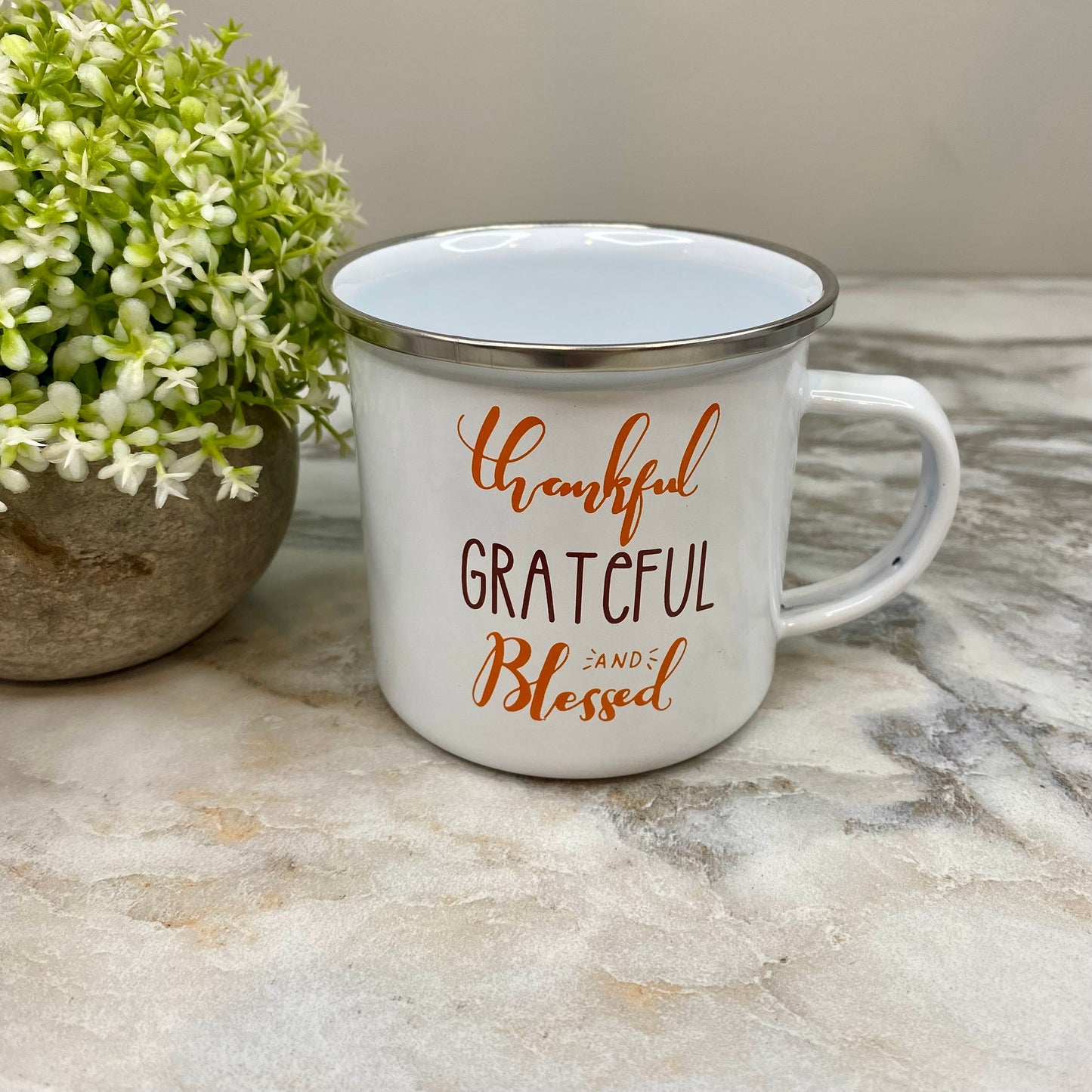 Mug - Thankful, Grateful, & Blessed