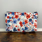 Tiny Floral on White - Water-Resistant Multi-Use Pouch