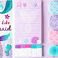 Sticky Note Booklet Set - Mermaid