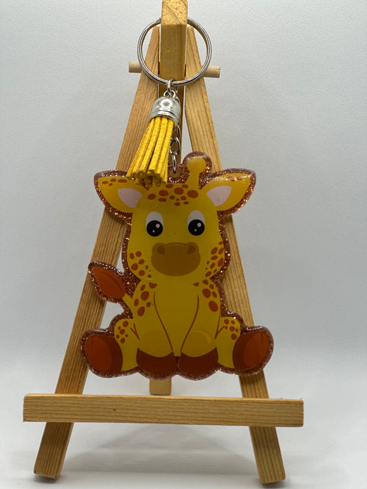 3" Sitting Giraffe