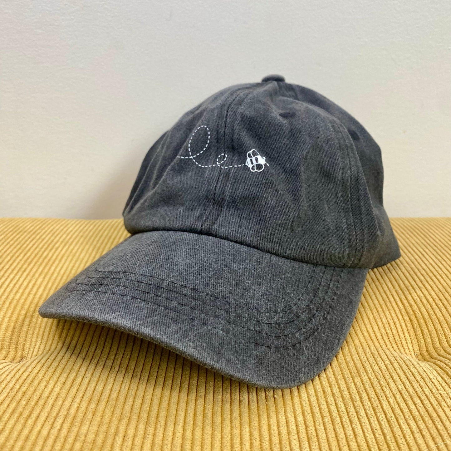 Hat - Charcoal Gray Bee