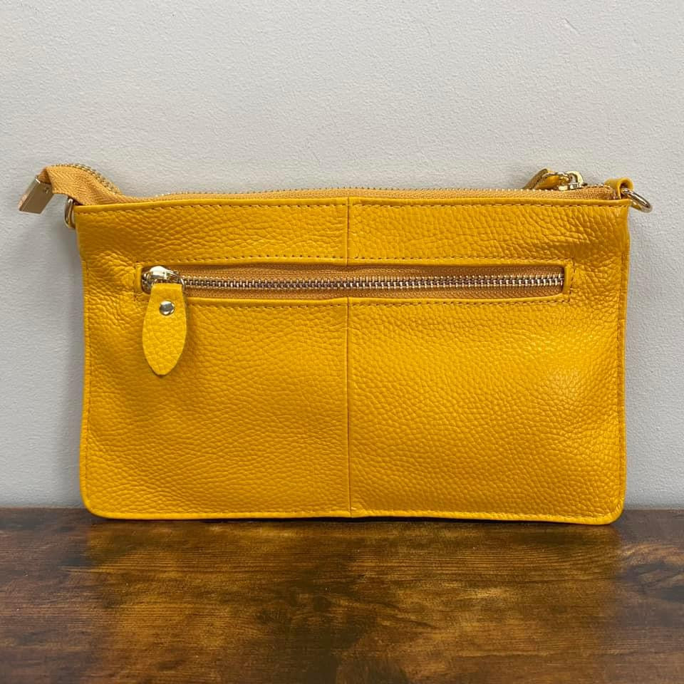 The Megan Clutch Crossbody - GENUINE LEATHER