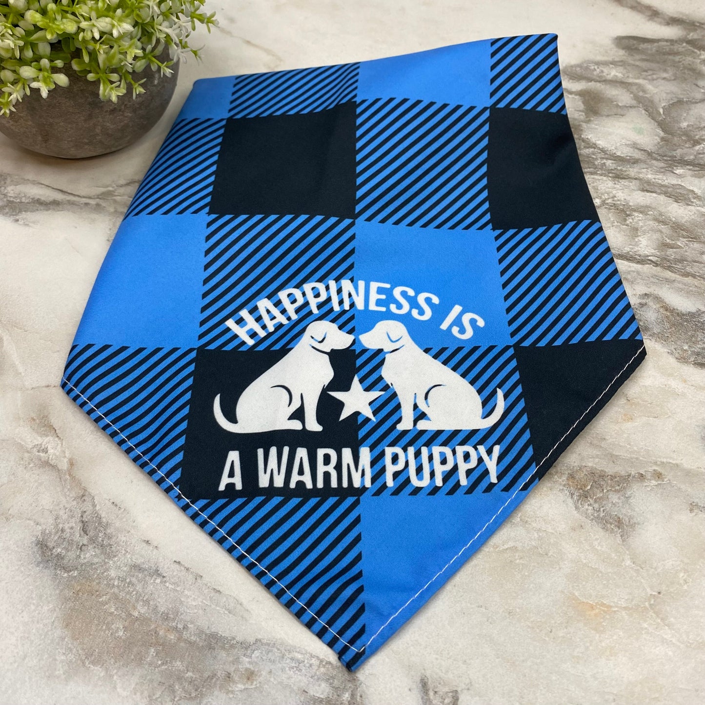 Dog Bandana - Sayings - Happiness