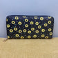 Wallet - Faux Leather - Tiny Sunflower