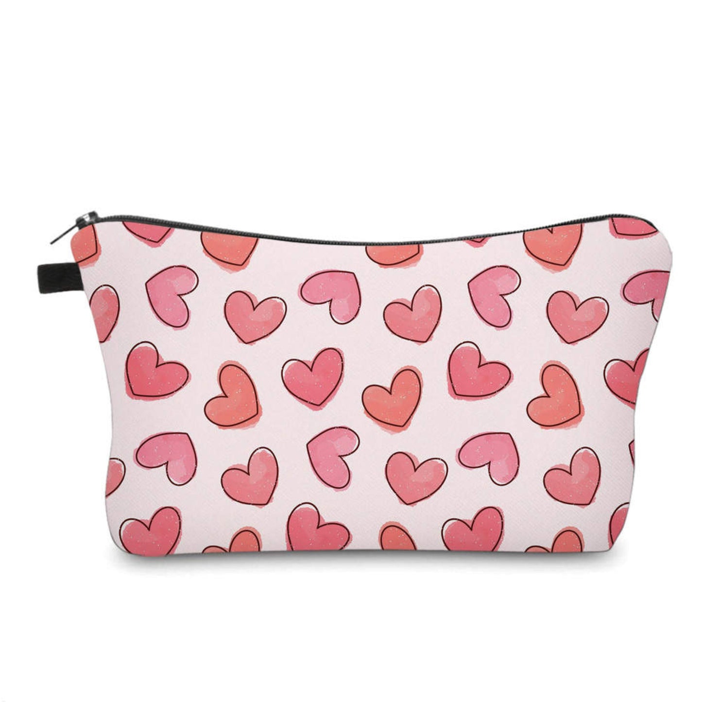 Heart Speckle Pink - Water-Resistant Multi-Use Pouch