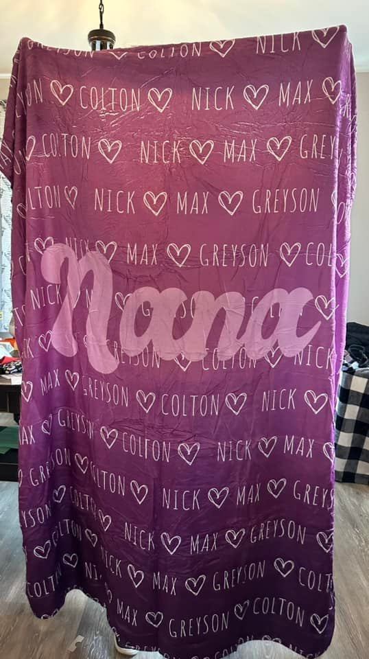 Custom Blanket - PREORDER 9/24-9/28