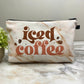 Iced Coffee Beans - Water-Resistant Multi-Use Pouch