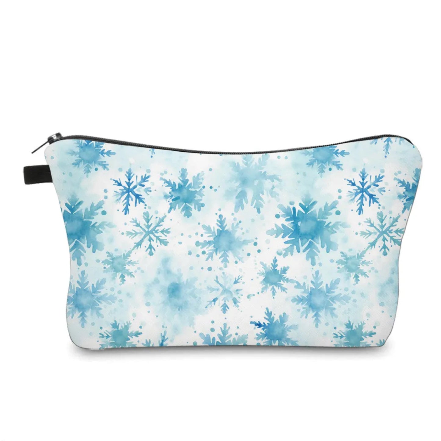 Snowflake 4 - Aqua - Water-Resistant Multi-Use Pouch