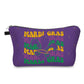 Mardi Gras Diamonds - Water-Resistant Multi-Use Pouch