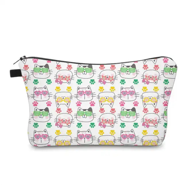 Cool Cats Glasses - Water-Resistant Multi-Use Pouch