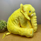 Plush Toy Elephant - Yellow