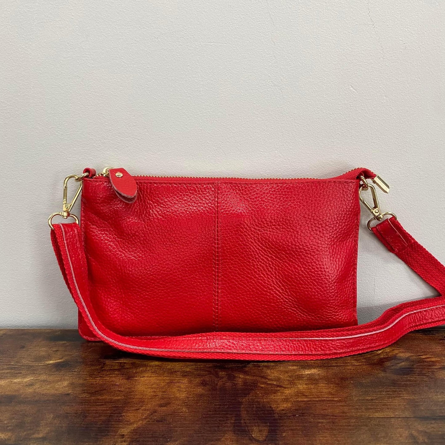 The Megan Clutch Crossbody - GENUINE LEATHER