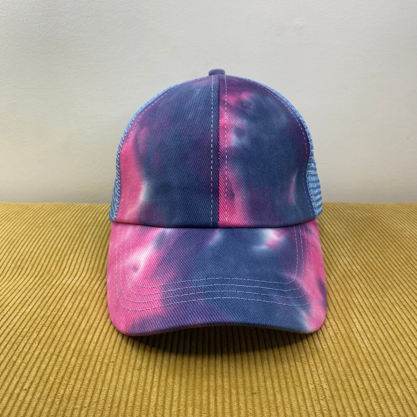 Hat - Tie Dye - Navy Pink